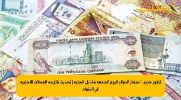 تطور جديد.. أسعار الدولار اليوم الجمعة مقابل الجنيه | تحديث قائمة العملات الأجنبية في البنوك